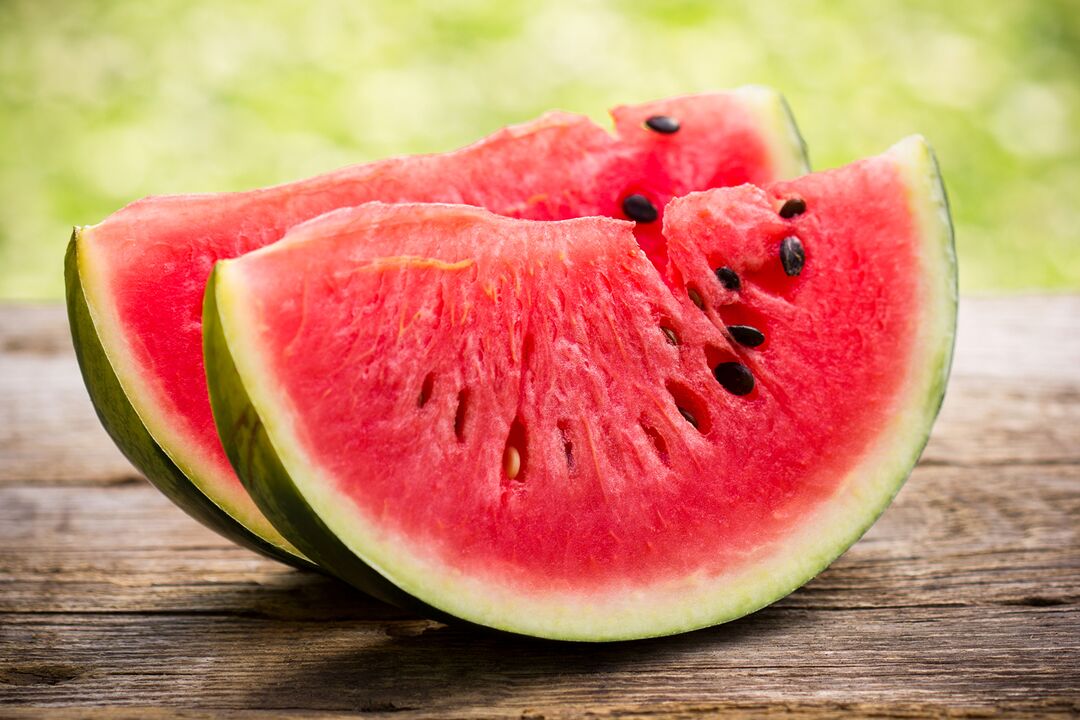 erlaubte Nahrungsmittel auf der Wassermelonendiät