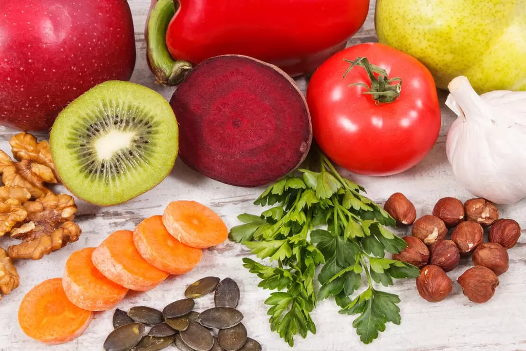 Die Ernährung von Gichtpatienten umfasst eine Vielzahl von Gemüse und Früchten